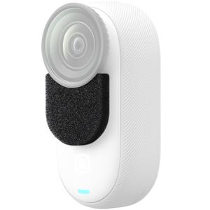 Mikrofono apsauginiai stiklai nuo vėjo Insta360 GO 3/GO 3S, juodi, 4 vnt.
