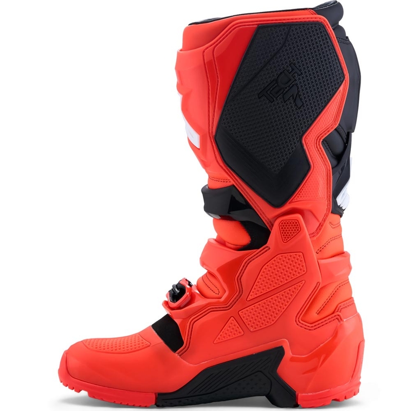Alpinestars TECH 7 Enduro motociklo batai, fluorescenciniai, raudoni-juodi