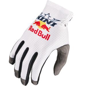 KINI Red Bull 1.0 RXP motokroso pirštinės baltos