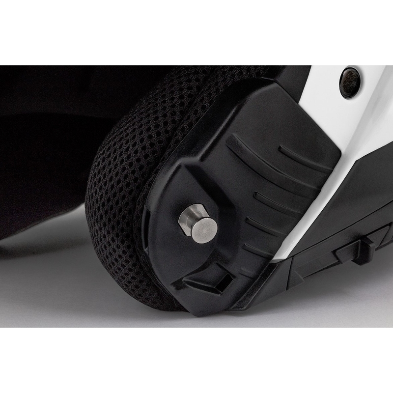 Cassida Compress 2.0 Refraction baltai-juodai-fluo geltonas motociklininko šalmas