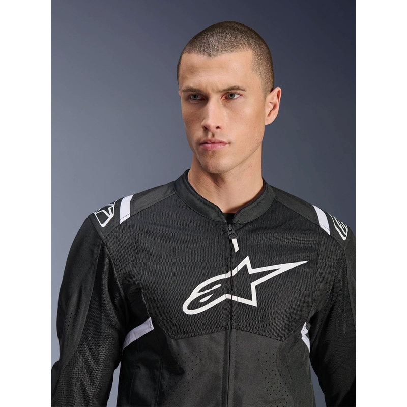Alpinestars T-SPS Air V2 juodai balta motociklininko striukė