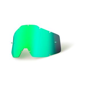 Žalias chromuotas pleksikas vaikiškiems akiniams 100% Accuri/Strata