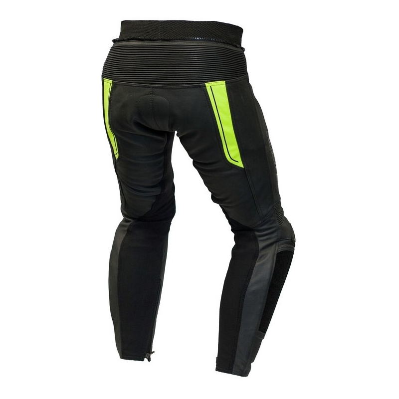 Kalhoty na motorku Ozone Volt černo-fluo žluté výprodej