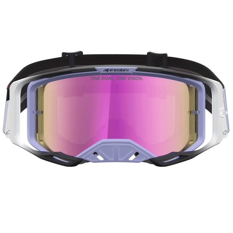 „Alpinestars Vision 8 Maven“ motokroso akiniai, levandų-juodi