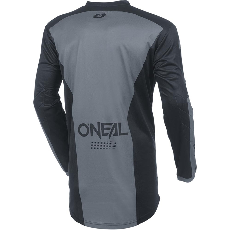 O'Neal Element Racewear motokroso marškinėliai juodi-pilki