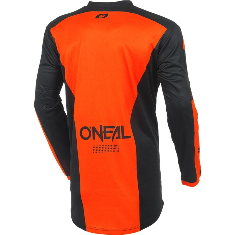 O'Neal Element Racewear motokroso megztinis juodai oranžinis