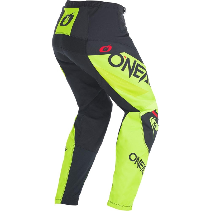 O'Neal Element Factor motokroso kelnės juodos-neoninės geltonos