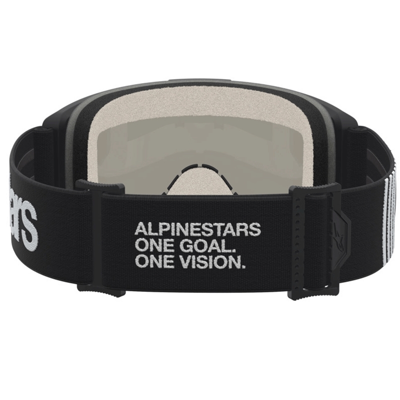 Alpinestars Vision 5 Hone motokroso akiniai juodi-balti