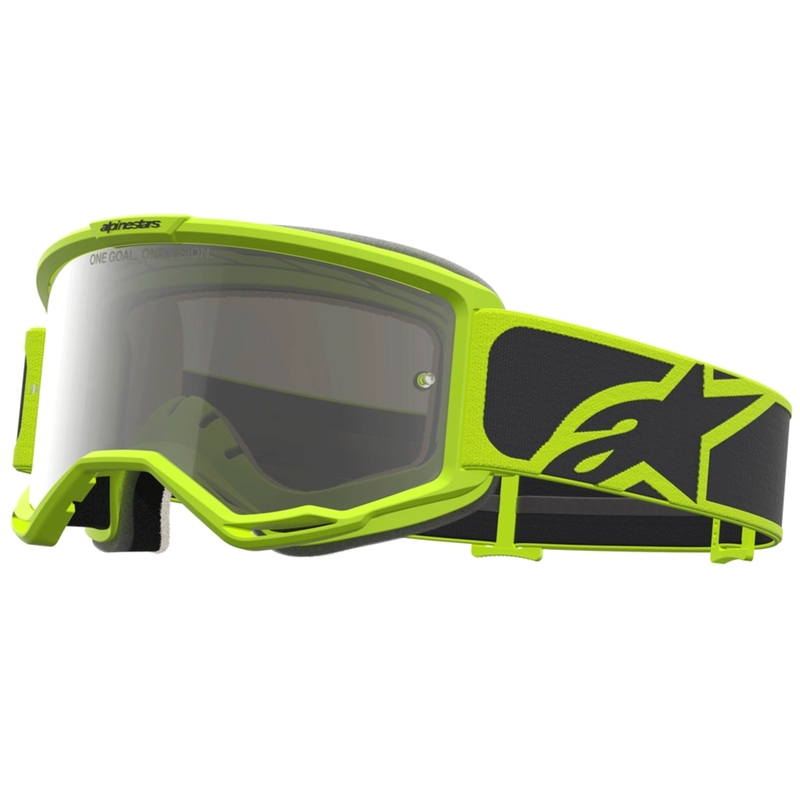 Alpinestars Vision 5 Rora motokroso akiniai juodi-fluorescenciniai geltoni