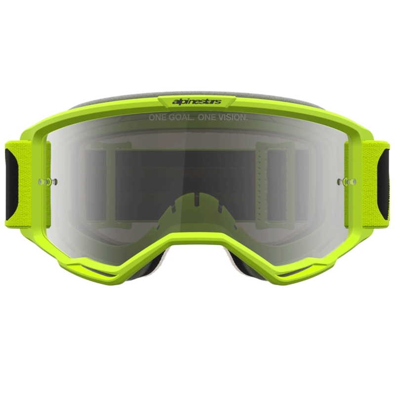 Alpinestars Vision 5 Rora motokroso akiniai juodi-fluorescenciniai geltoni