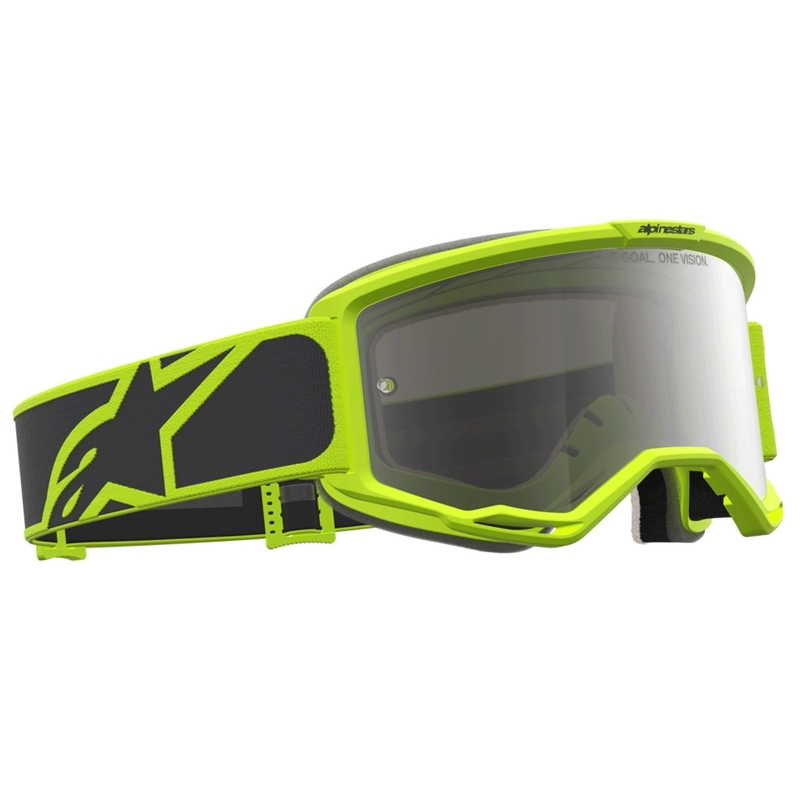 Alpinestars Vision 5 Rora motokroso akiniai juodi-fluorescenciniai geltoni