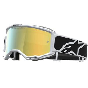 Alpinestars Vision 5 Rora motokroso akiniai juodi-balti