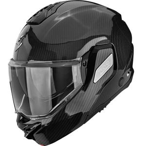 Scorpion EXO-TECH II Carbon Solid atlenkiamas motociklo šalmas, juodas