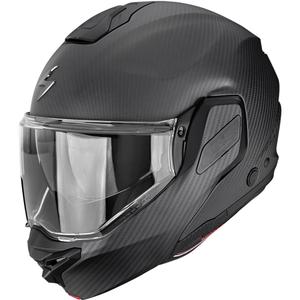 Scorpion EXO-TECH II Carbon Solid atlenkiamas motociklo šalmas, matinės juodos spalvos