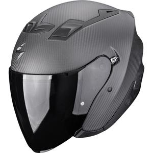 Scorpion EXO-Z1 Carbon Solid atviras motociklo šalmas, matinė juoda
