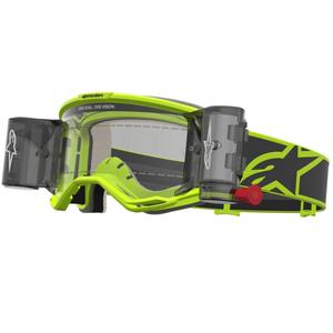 Alpinestars Vision 5 Rora Roll-Off motokroso akiniai, fluorescenciniai geltoni-juodi