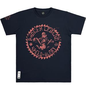 Yakuza Premium Hellrider BL 303 marškinėliai tamsiai mėlyni