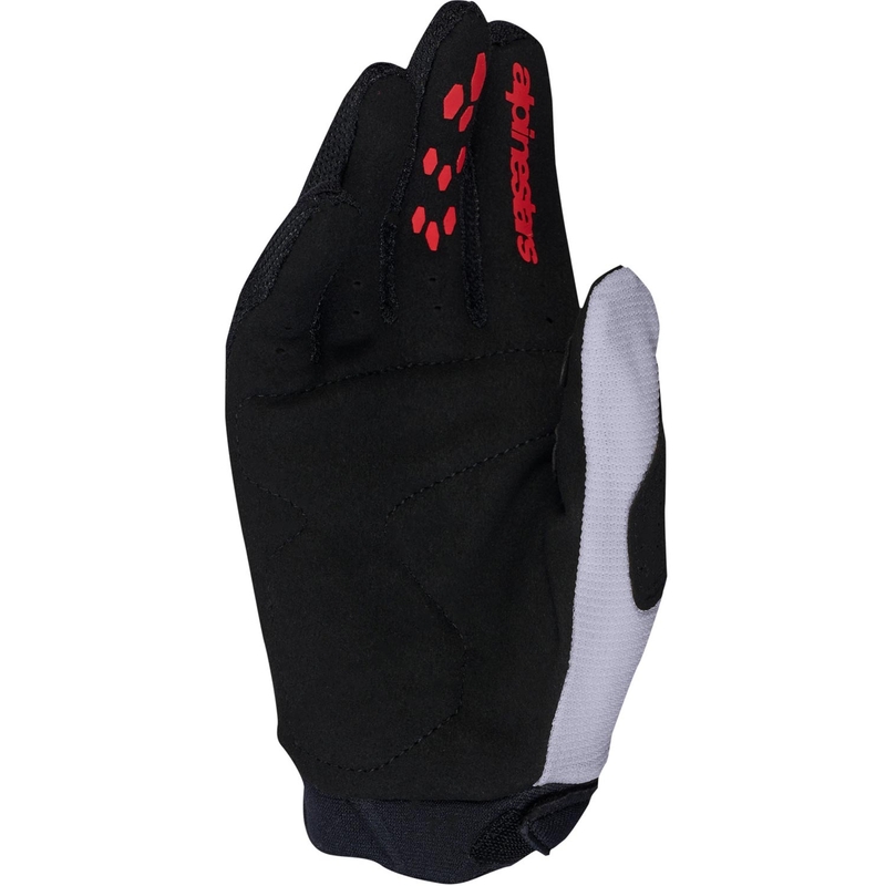 Alpinestars Full Bore V2 motokroso pirštinės šviesiai alyvinės-juodos-raudonos