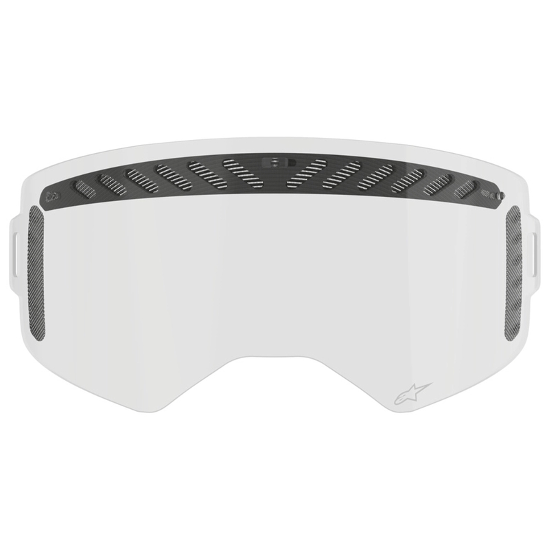 Skaidrus moduliatorius su ventiliuojamu skydeliu Alpinestars Supertech akiniams
