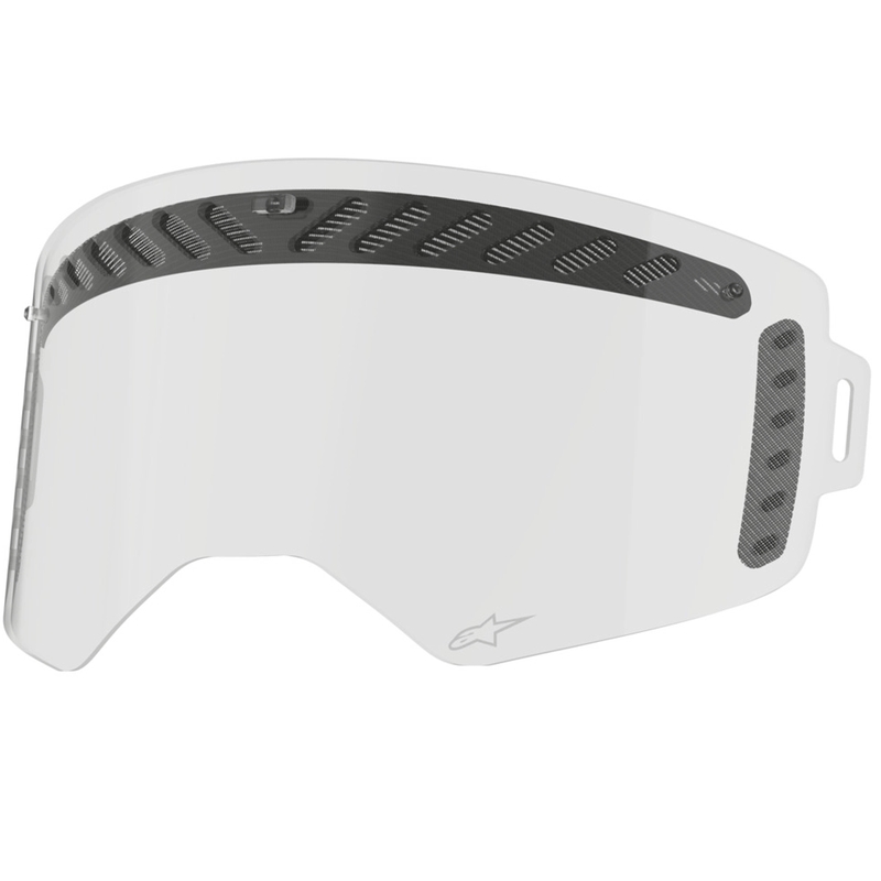 Skaidrus moduliatorius su ventiliuojamu skydeliu Alpinestars Supertech akiniams