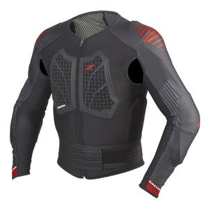 Kūno apsauga Zandona Action X6 juoda-raudona 160-169 cm