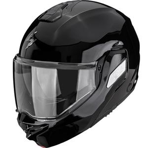 Scorpion EXO-TECH II Solid atlenkiamas motociklo šalmas, juodas