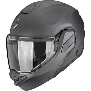 Scorpion EXO-TECH II Solid atlenkiamas motociklo šalmas matinės antracito spalvos