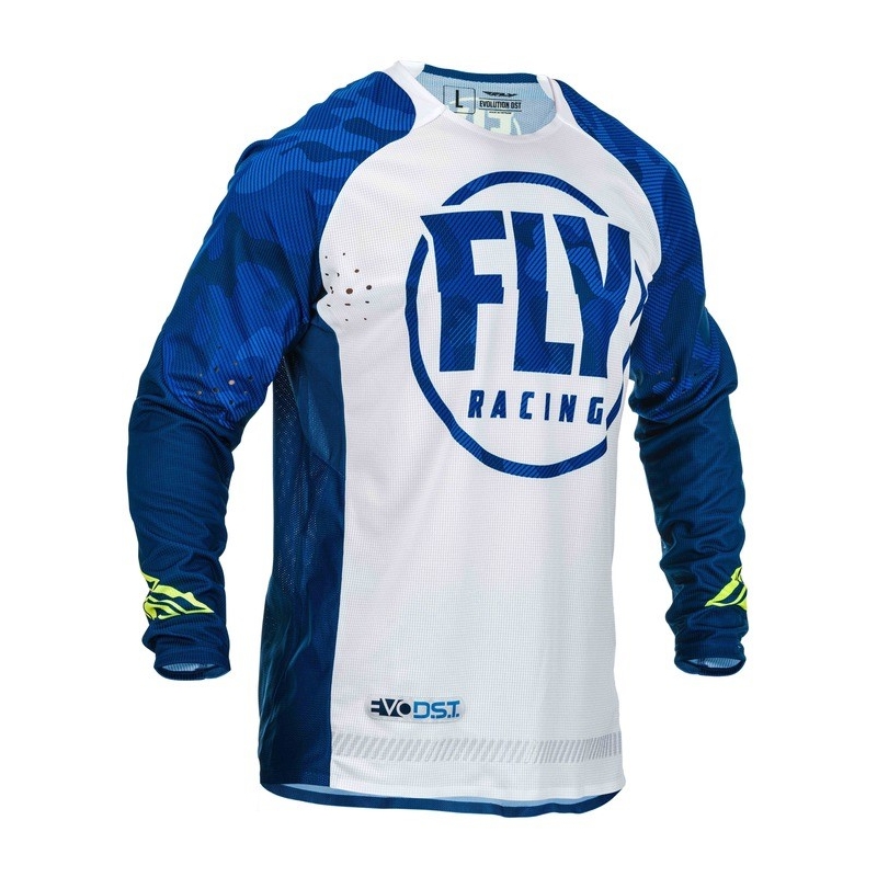 Motokrosový dres FLY Racing Evolution modro-bílý