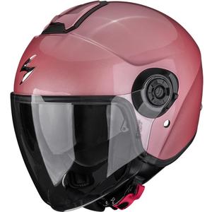 Scorpion EXO-CITY II Solid atviras motociklo šalmas, metalinės rožinės spalvos
