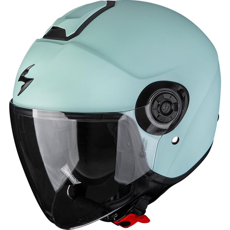 Scorpion EXO-CITY II Solid atviras motociklo šalmas, matinės mėtinės žalios spalvos