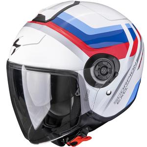 Scorpion EXO-CITY II Sport atviras motociklo šalmas, baltas-mėlynas-raudonas