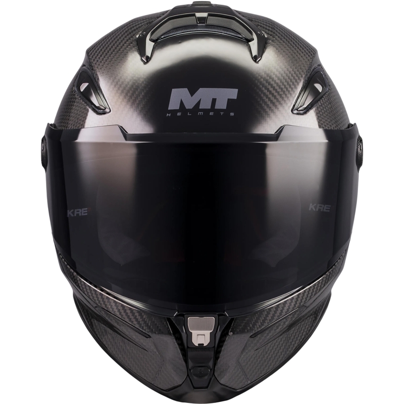 Uždaras motociklo šalmas MT KRE 2 PLUS FIM Racing #2 anglies juodumo