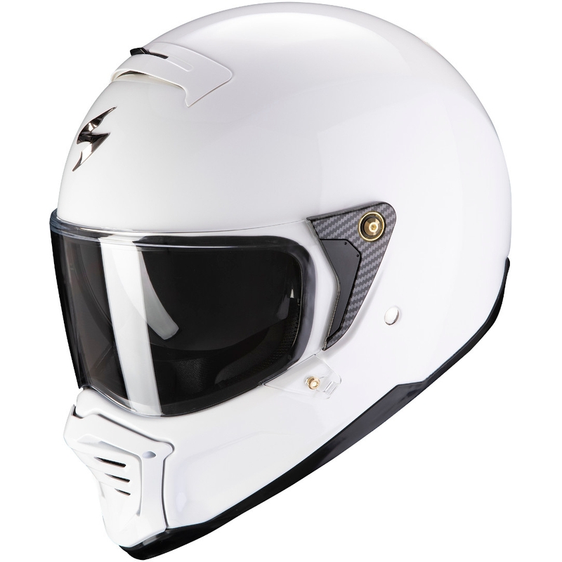 Integruotas šalmas Scorpion EXO-HX1 Solid white
