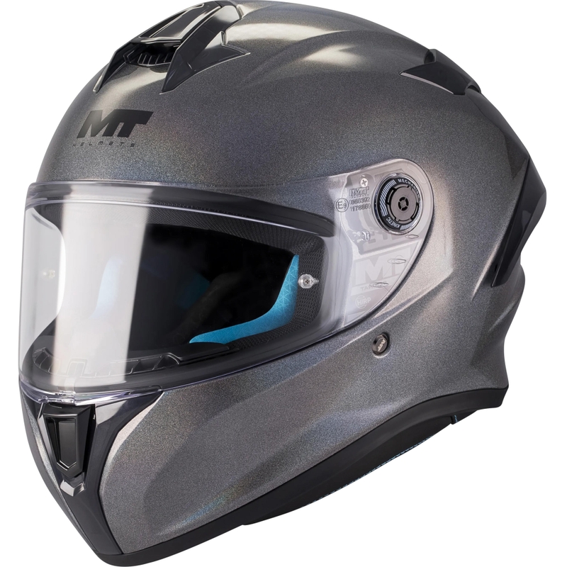 Uždaras motociklo šalmas MT Targo S Special Pure T2 blizgus, daugiaspalvis