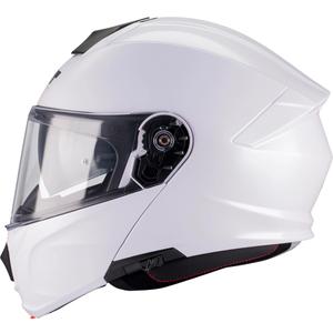 Atlenkiamas motociklo šalmas MT Genesis R SV A0 baltas