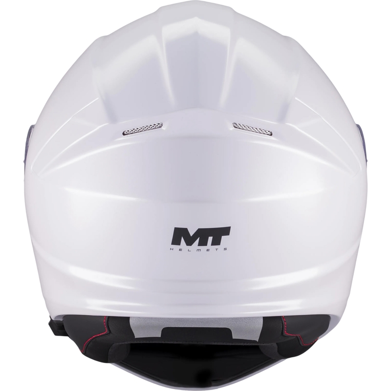 Atlenkiamas motociklo šalmas MT Genesis R SV A0 baltas