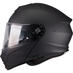 Atlenkiamas motociklo šalmas MT Genesis R SV A1 matinės juodos spalvos
