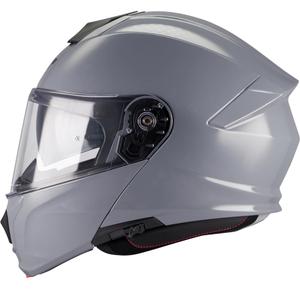 Atlenkiamas motociklo šalmas MT Genesis R SV A12 pilkas