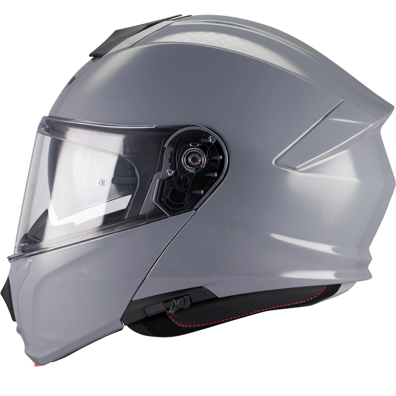 Atlenkiamas motociklo šalmas MT Genesis R SV A12 pilkas