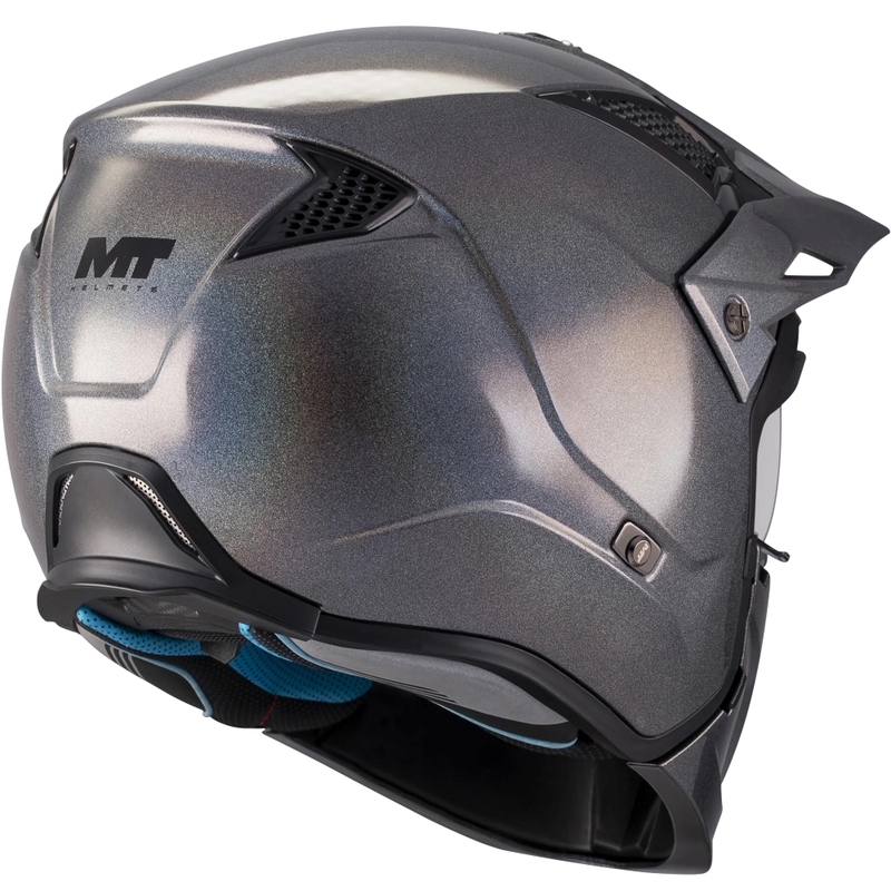 Modulinis motociklo šalmas MT Streetfighter SV S Special Pure T2 blizgi daugiaspalvis