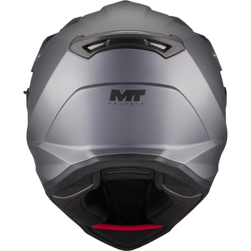 Enduro motociklo šalmas MT Track SV Pure A2 matinė pilka
