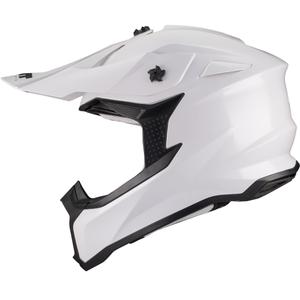 Motokroso šalmas MT Falcon S Pure A0 baltas