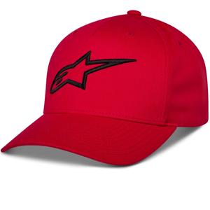 Alpinestars Ageless Snapback kepurė raudona-juoda