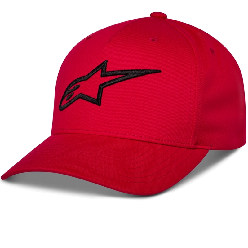 Alpinestars Ageless Snapback kepurė raudona-juoda
