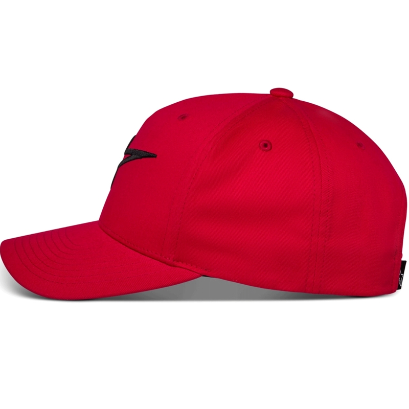 Alpinestars Ageless Snapback kepurė raudona-juoda
