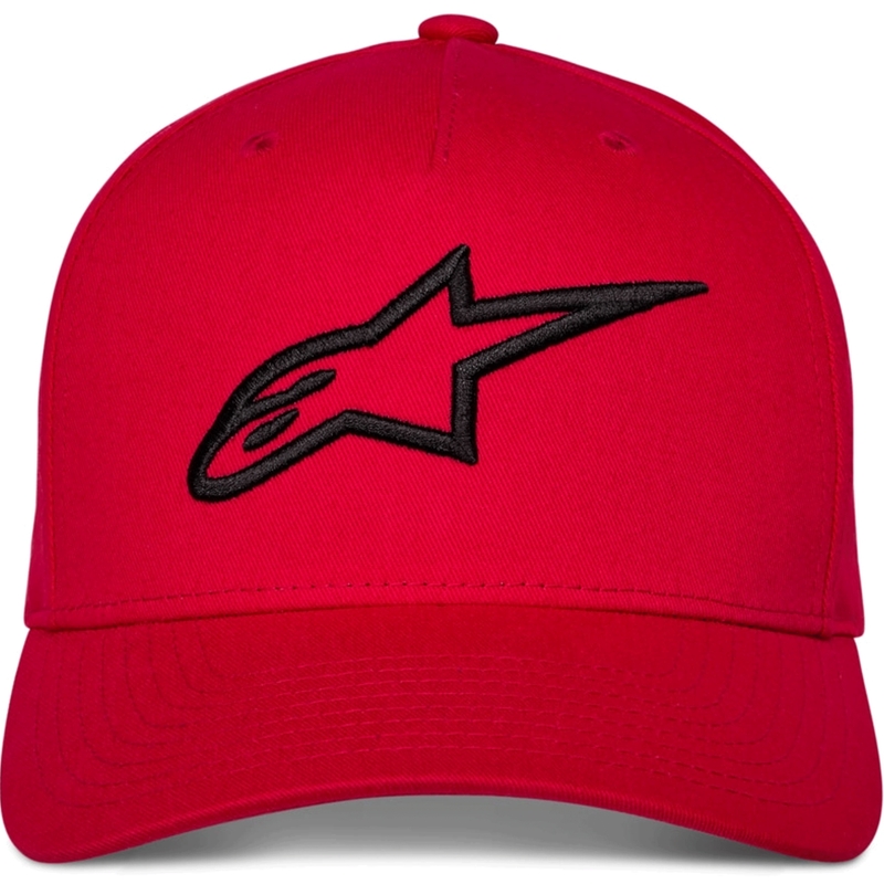 Alpinestars Ageless Snapback kepurė raudona-juoda