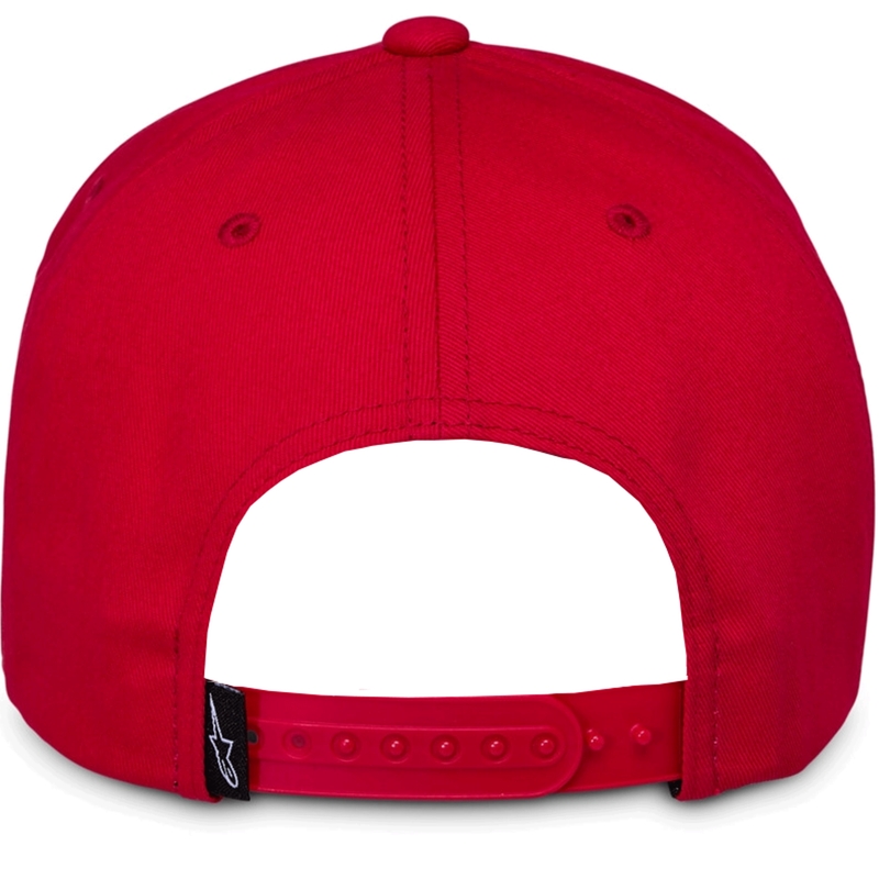 Alpinestars Ageless Snapback kepurė raudona-juoda