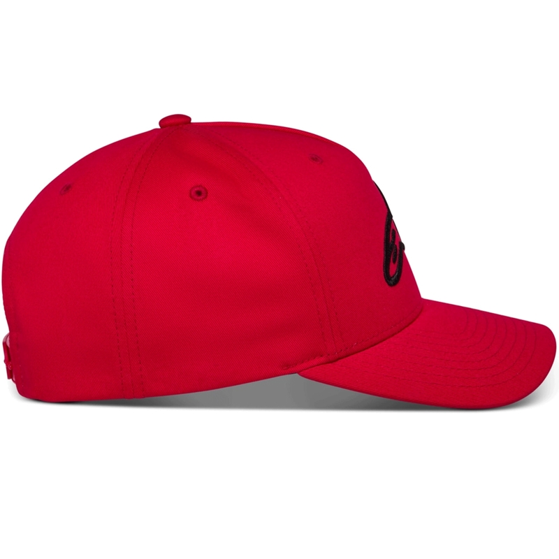 Alpinestars Ageless Snapback kepurė raudona-juoda