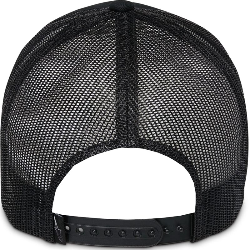 Alpinestars Hexeon Trucker kepurė, juoda-juoda