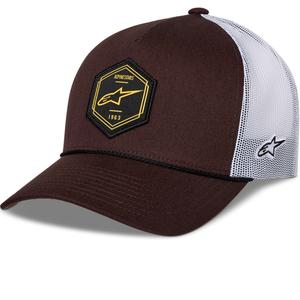 Alpinestars Hexeon Trucker kepurė ruda-balta